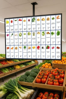 Modul etichetele digitale TV